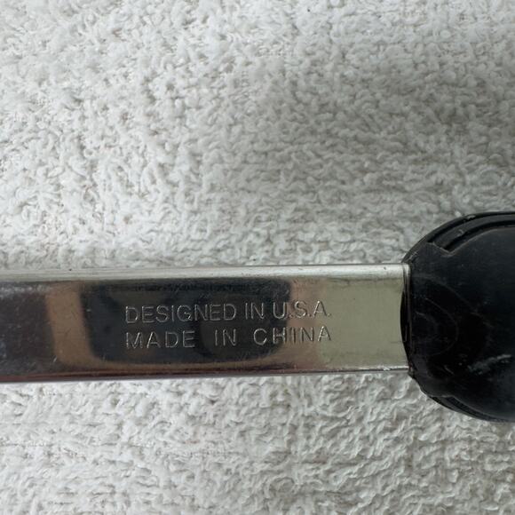 Vintage Circulon Nylon Metal Slotted Serving Spoon Made In USA - Picture 7 of 8